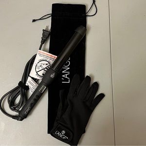 L’ANGE Le Spirale Black Titanium Curling Wand 32mm